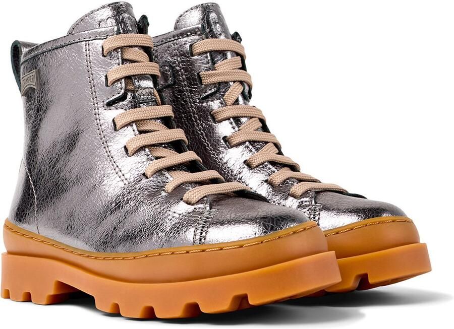 Camper Brutus Booties Grijs Zilver