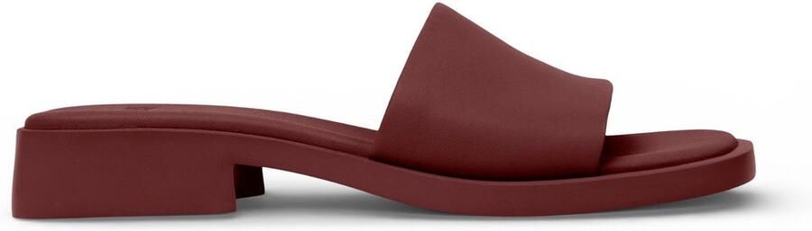 Camper Dana bordeaux leren sandalen