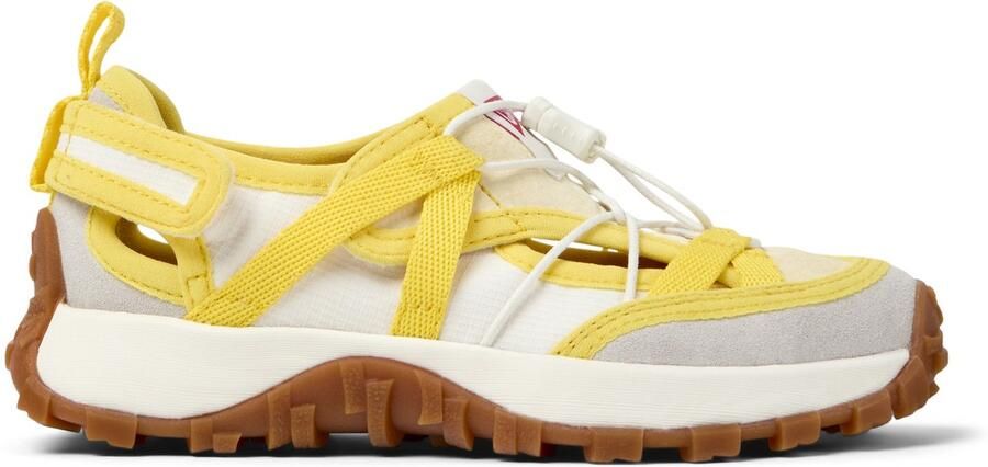 Camper Drift Trail Sneaker Kinderen Wit Geel