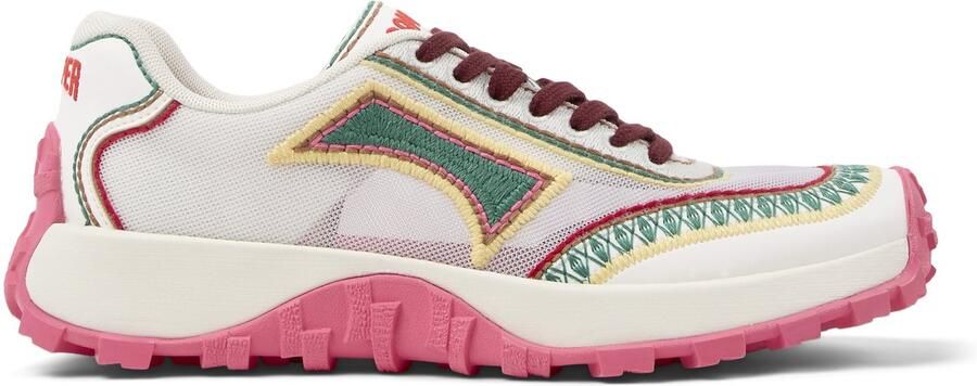 Camper Drift Trail Twins Sneaker Damen Wit Natuurlijk