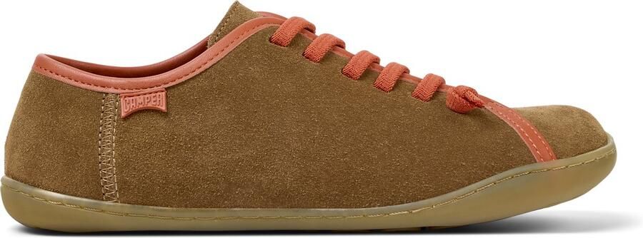 CAMPER Sneakers laag 'Peu Cami' royal blue koningsblauw lichtbruin oranje