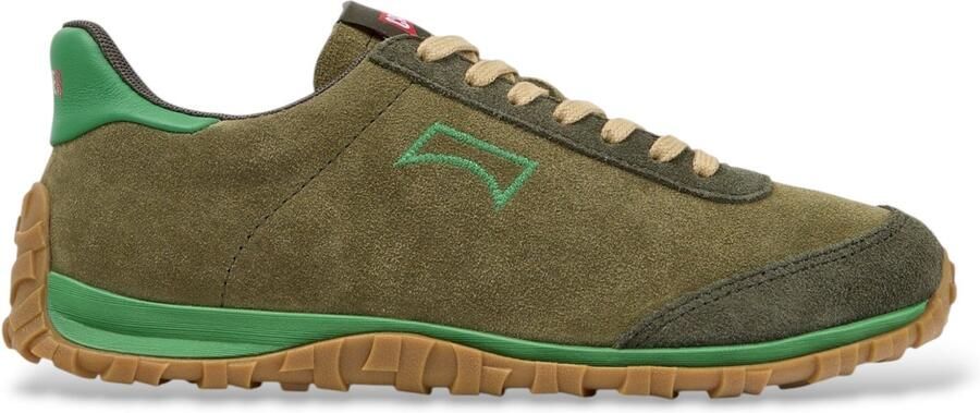 Camper Groene Drift Walk sneakers van leer