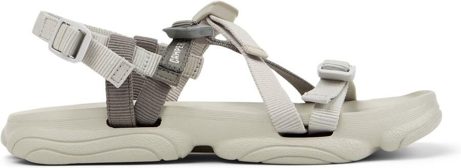 Camper Karst Sandal Sandalen Damen Beige Grijs