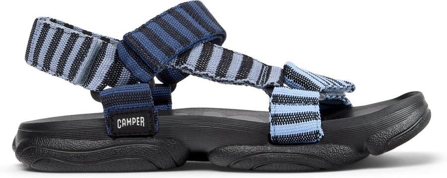 Camper Karst Sandal Sandalen Karst Damen Blauw Zwart