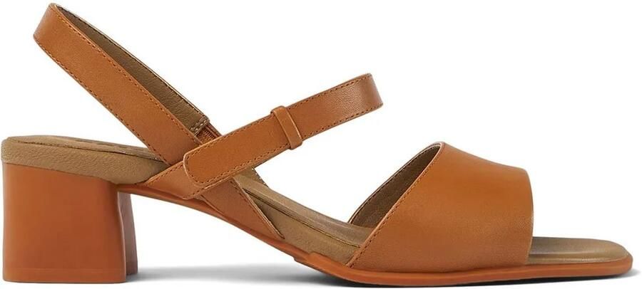 Camper Heeled Slingback Sandals Wo Brown Heels
