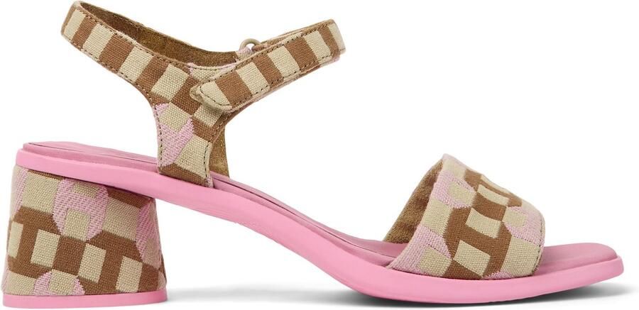 Camper Kiara Sandalen Damen Beige Geel Roze