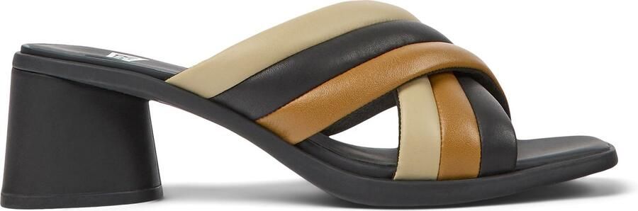 Camper Kiara Twins Sandalen Damen Zwart Bruin