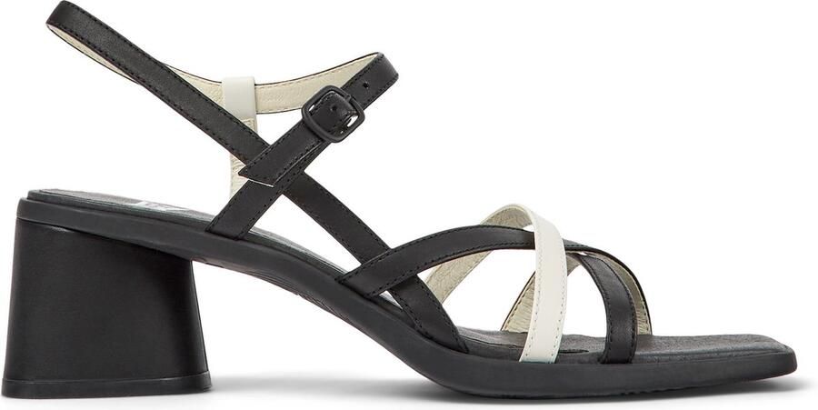 Camper Kiara Twins Sandalen Damen Zwart Wit