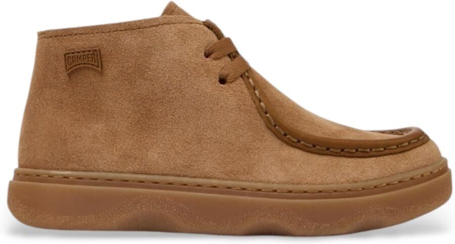 Camper Kiddo bruin leren enkellaarsjes