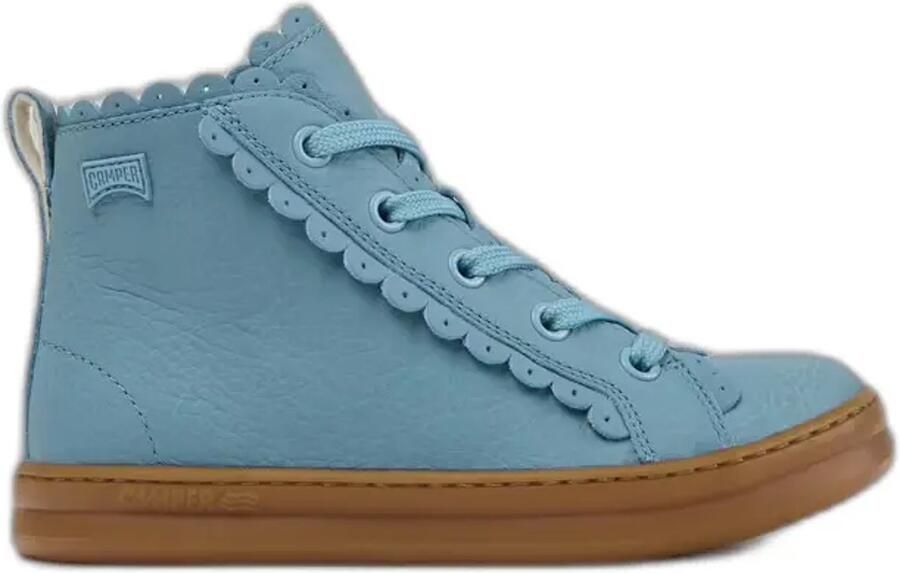Camper Kleine Kinderen Leren Zip Sneakers Runner Four