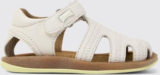 Camper Leather Sandals Kids White Shoes