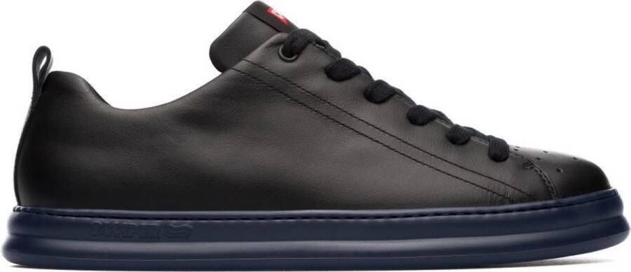 Camper Zwarte Leren Runnersneakers Black Heren - Foto 2