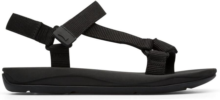Camper Zwarte Casual Open Sandalen Dames Platte Sandalen Black Dames