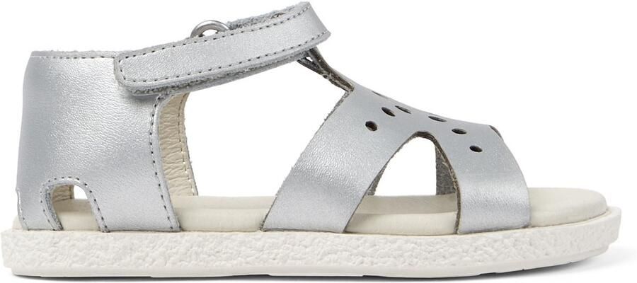 Camper Comfortable and Stylish Sandals with Hook and Loop Closure Kids Grey