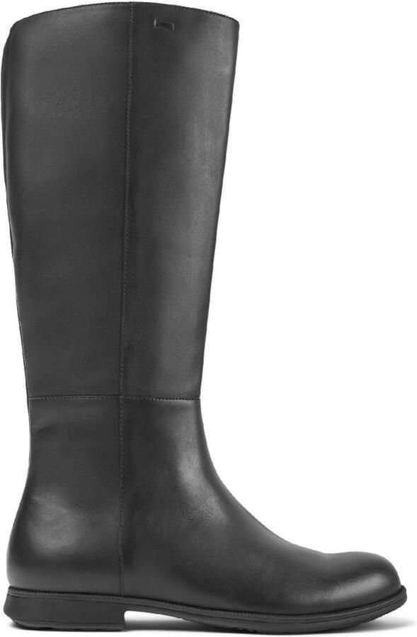 Camper Stijlvolle Leren Regenlaarzen Black Dames