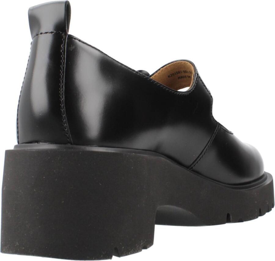 Camper Mila Mary Jane Platform Shoes Wo Black High Heel Shoes