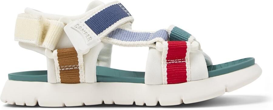 Camper Oruga Sandalen Kinderen Wit Blauw