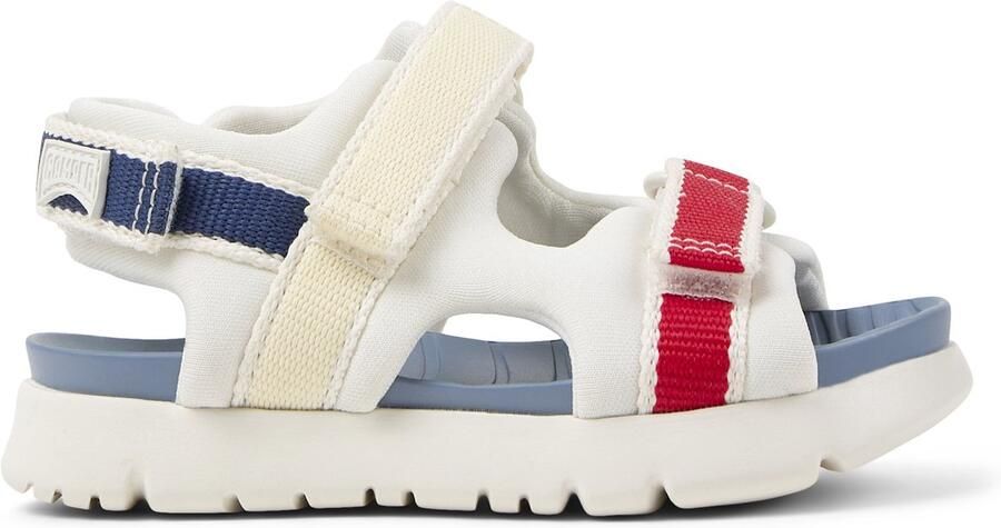 Camper Oruga Sandalen Kinderen Wit Natuurlijk