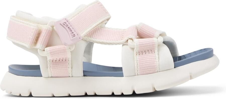 Camper Oruga Sandalen Kinderen Wit Roze