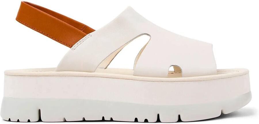 Camper Oruga Up Sandalen Wit Vrouw