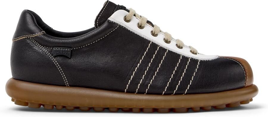 Camper Stylish Leather Sneakers with Lace-Up Closure and Comfortable Sole