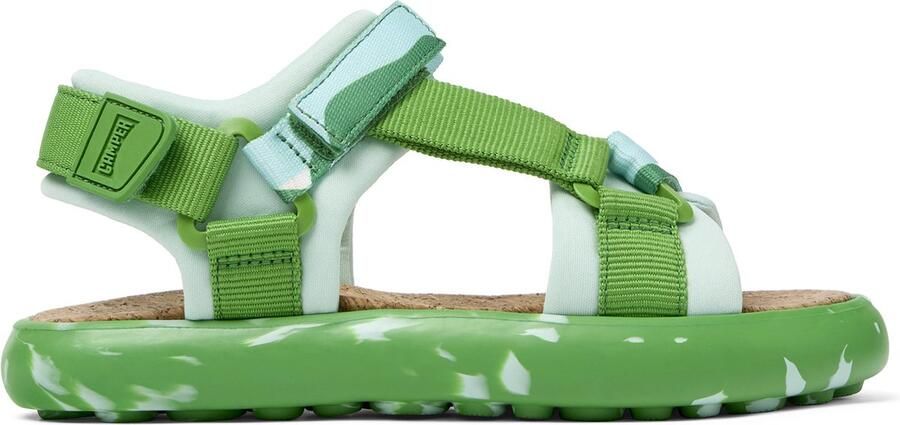 Camper Pelotas Flota Sandalen Damen Groen Wit