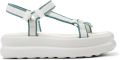 Camper Pelotas Flota Up Sandalen Pelotas Flota Up Damen Wit Natuurlijk - Jade/Groen
