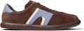 CAMPER Sneakers laag 'Pelotas Soller' chocoladebruin basaltgrijs wit - Bruin