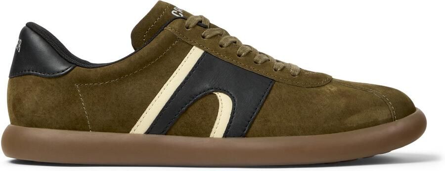 CAMPER Sneakers laag 'Pelotas Soller' olijfgroen zwart wit