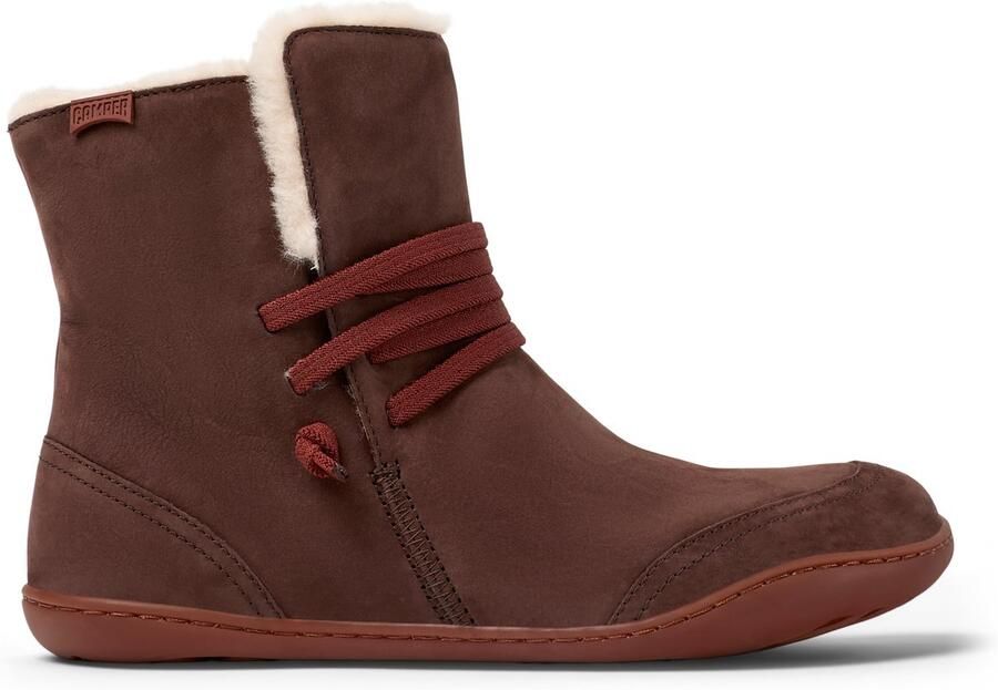Camper Peu Cami Enkellaarsjes Peu Cami Damen Donkerbruin