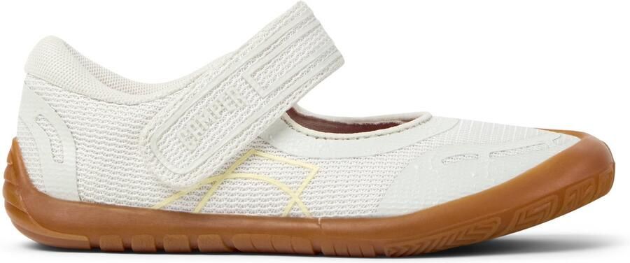 Camper Peu Path Ballerinas Kinderen Wit Natuurlijk