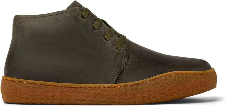 CAMPER Veterboots 'Peu Terreno' karamel donkergroen