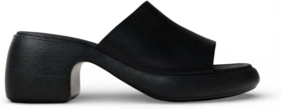 Camper Zwarte Plateau Sandaal voor Vrouwen