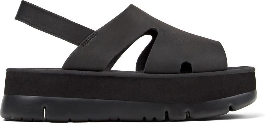 Camper Platform Slingback Sandals with Comfortable Footbed and Adjustable