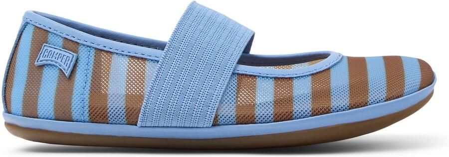 Camper Right Kids Ballerinas Kinderen Blauw Bruin