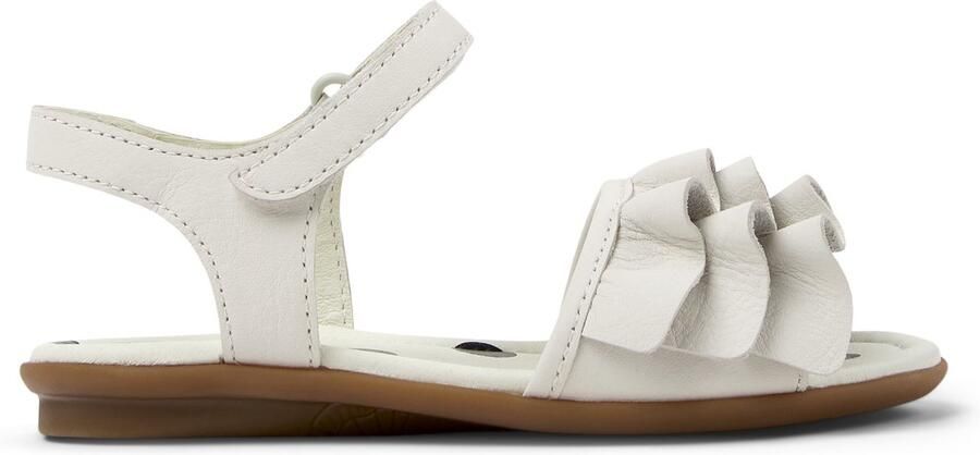 Camper Right Kids Twins Sandalen Kinderen Wit Natuurlijk