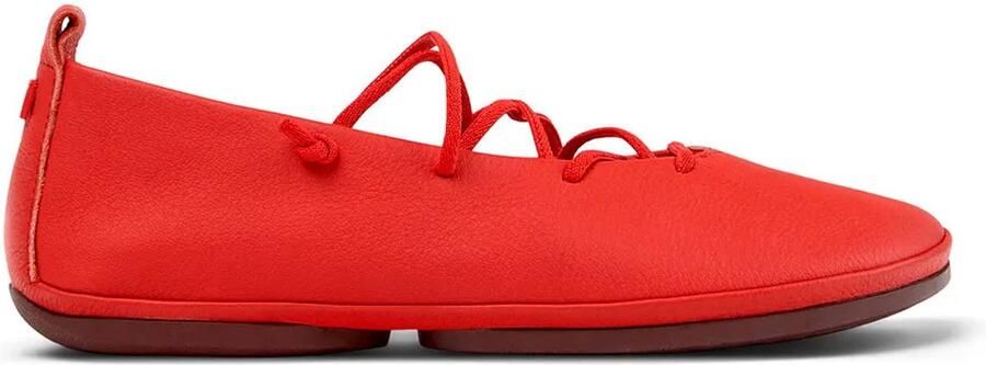 Camper Right Nina Ballerinas Damen Medium Rood