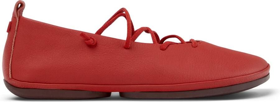 Camper Right Nina Ballerinas Damen Medium Rood