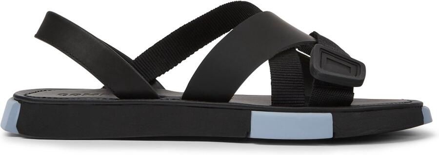 Camper Set Twins Sandalen Damen Zwart Lichtblauw