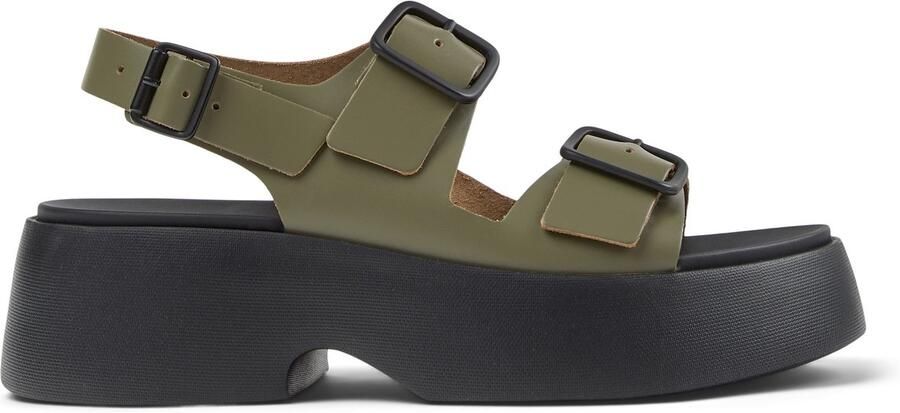 Camper Tasha Sandalen Tasha Damen Medium Groen