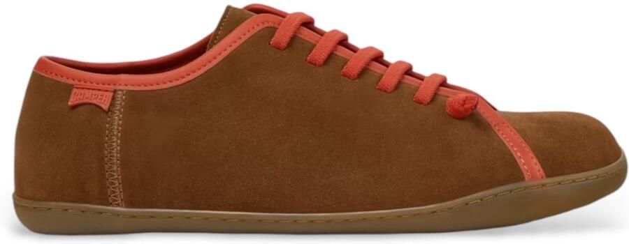 Camper Twins bruin leren sportschoenen