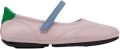 Camper Vrouwen Ballerina's met Klittenband Right Nina - Zwart