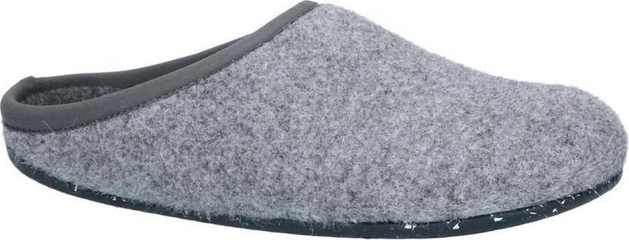 Camper Comfortabele wollen pantoffels voor dames Gray