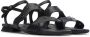 Camper Flat Sandals Unieke Twins Platte Sandalen Yellow Black Dames - Thumbnail 1
