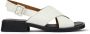 Camper Stijlvolle Platte Sandalen voor Vrouwen White Dames - Thumbnail 1