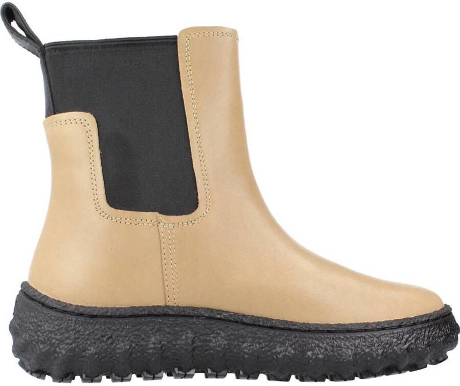 Camper Ground Enkellaarsjes Damen Beige