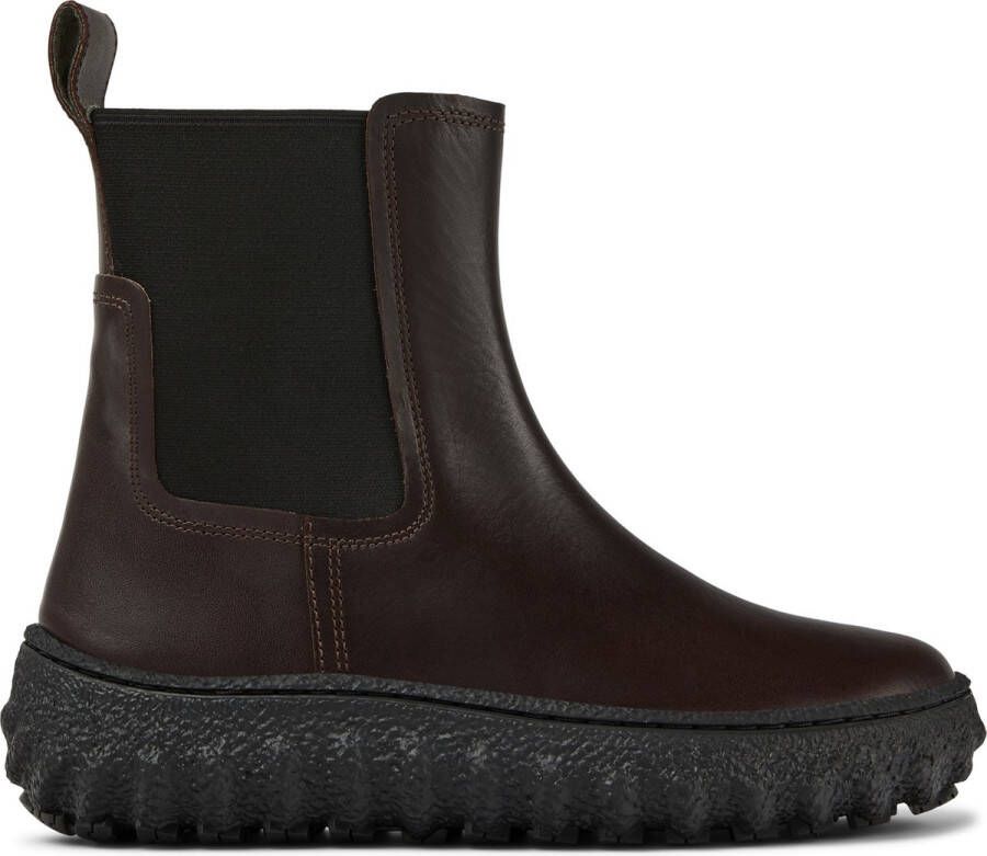 Camper Ground Stiefeletten Damen Donkerbruin