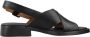 Camper UltraSoft Platte Sandalen Black Dames - Thumbnail 1