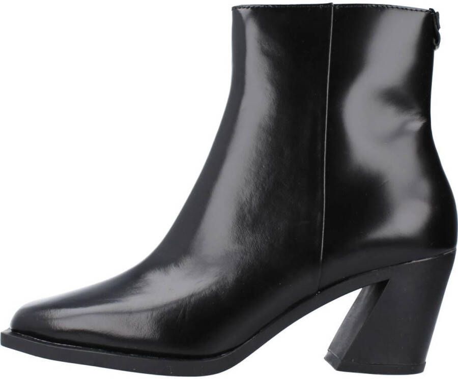 Camper Karole Vierkante Neus Enkellaarzen Black Dames
