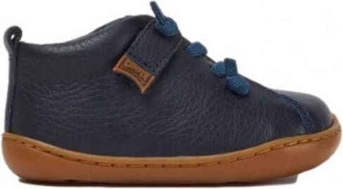 Camper Leather First Walker Shoes Kids Blue